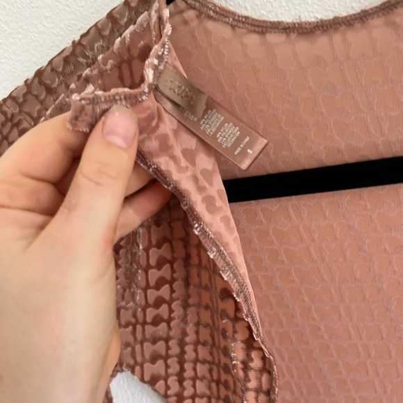 Skims Stirrup Velvet Catsuit, size S - Picture 4 of 8